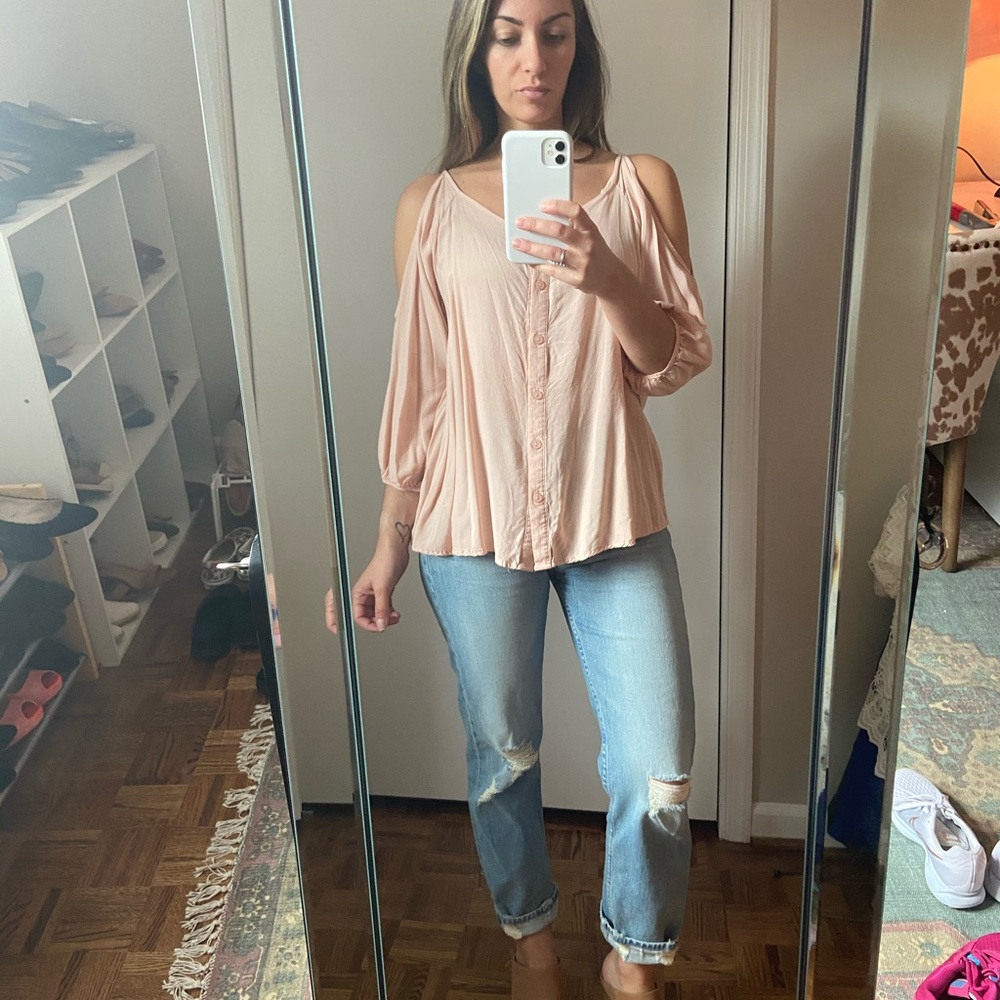 Button down blouse - Picture 2 of 5